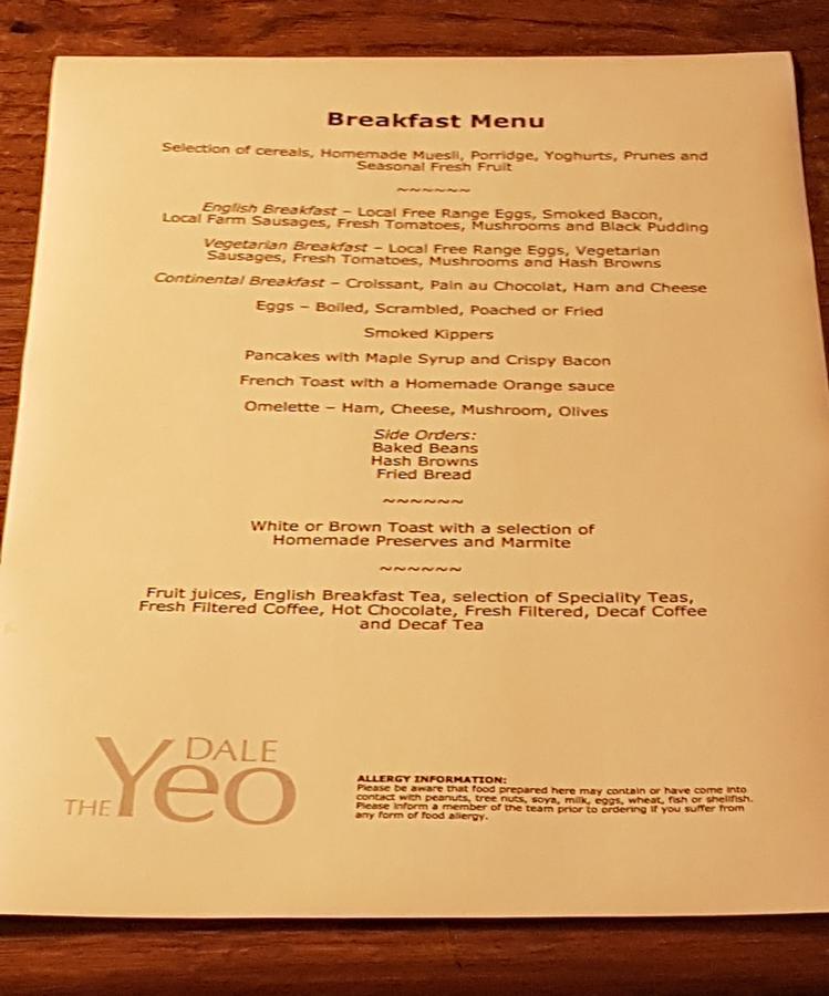 ברנסטייפל Yeo Dale Hotel מראה חיצוני תמונה